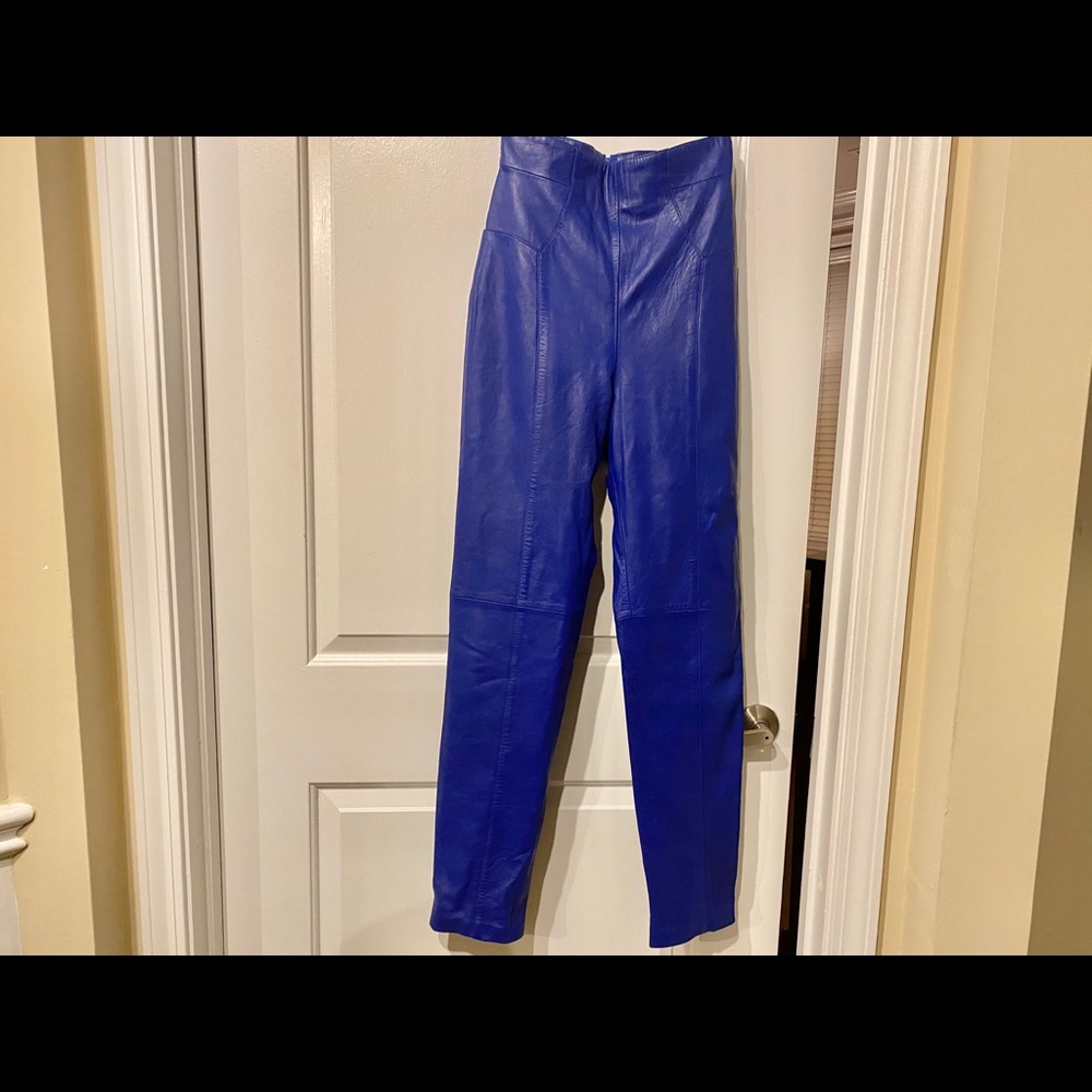 Vintage Michael Hoban Leather Pants